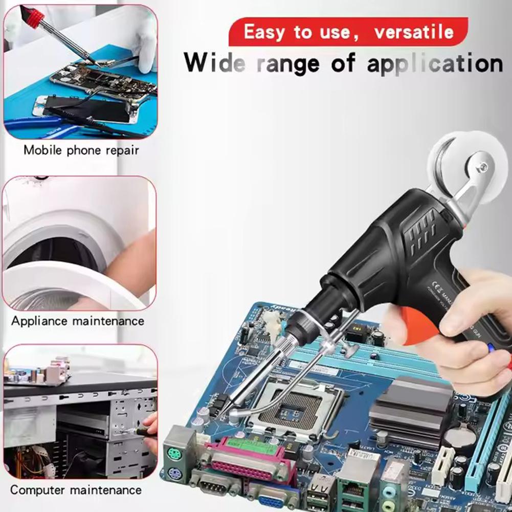 Industrial Laser Welding Iron - 60W Soldering Iron Set Internally Heated