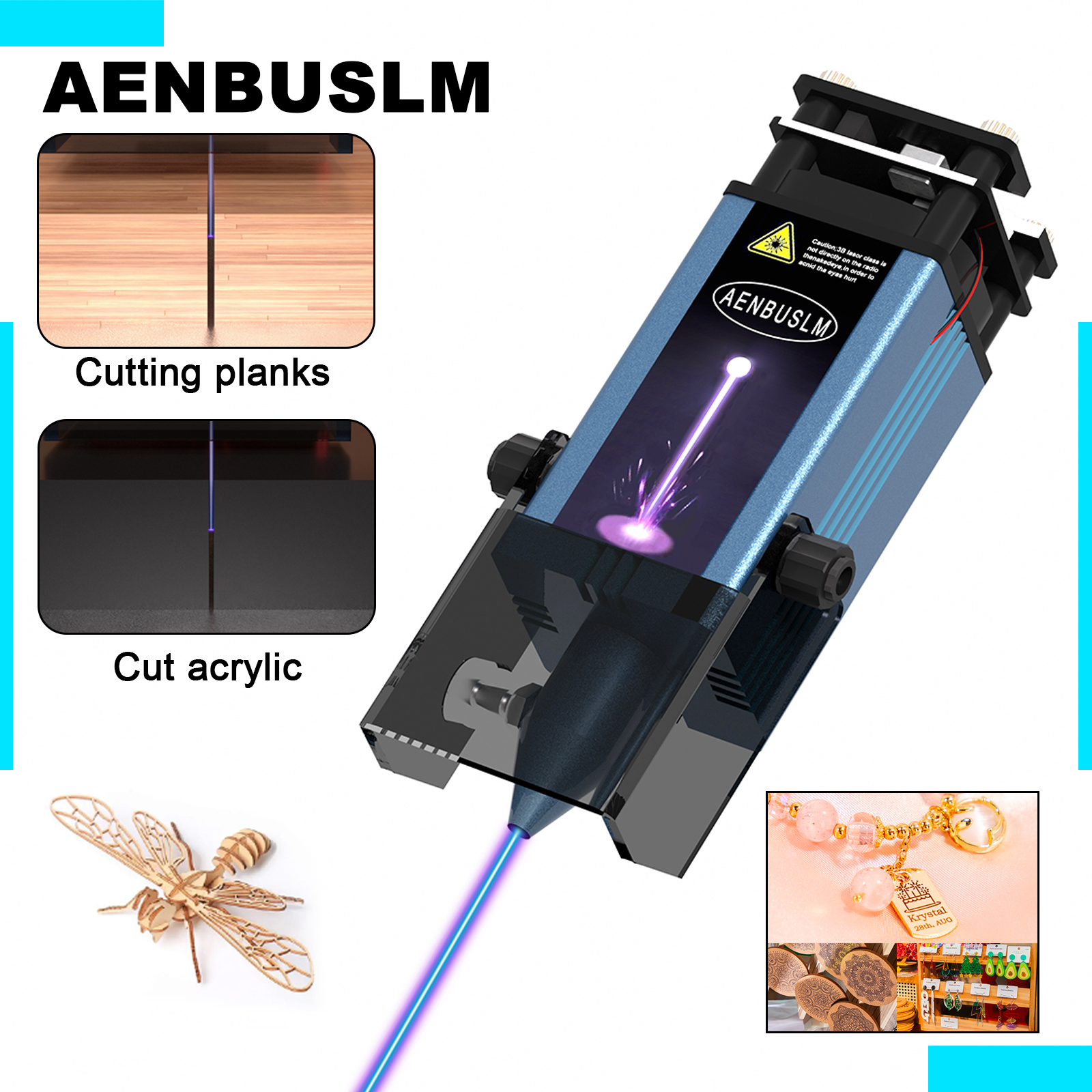 Metal Laser Cutter Head - AENBUSLM 40W 80W Laser Cutting Module