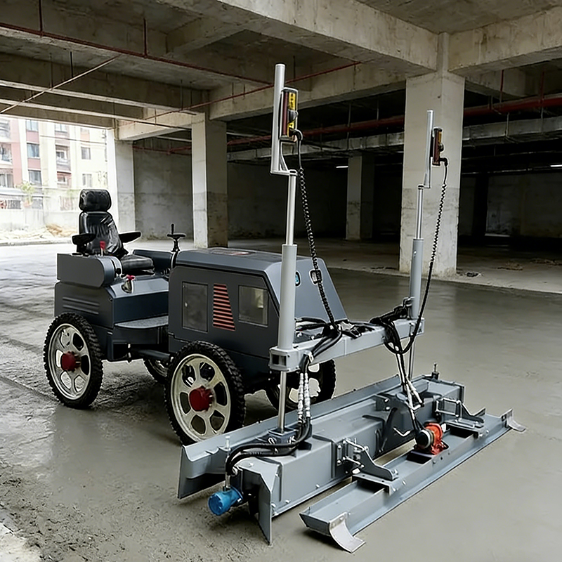 Industrial Laser Guide - Customized Concrete Laser Screed Paving Machine