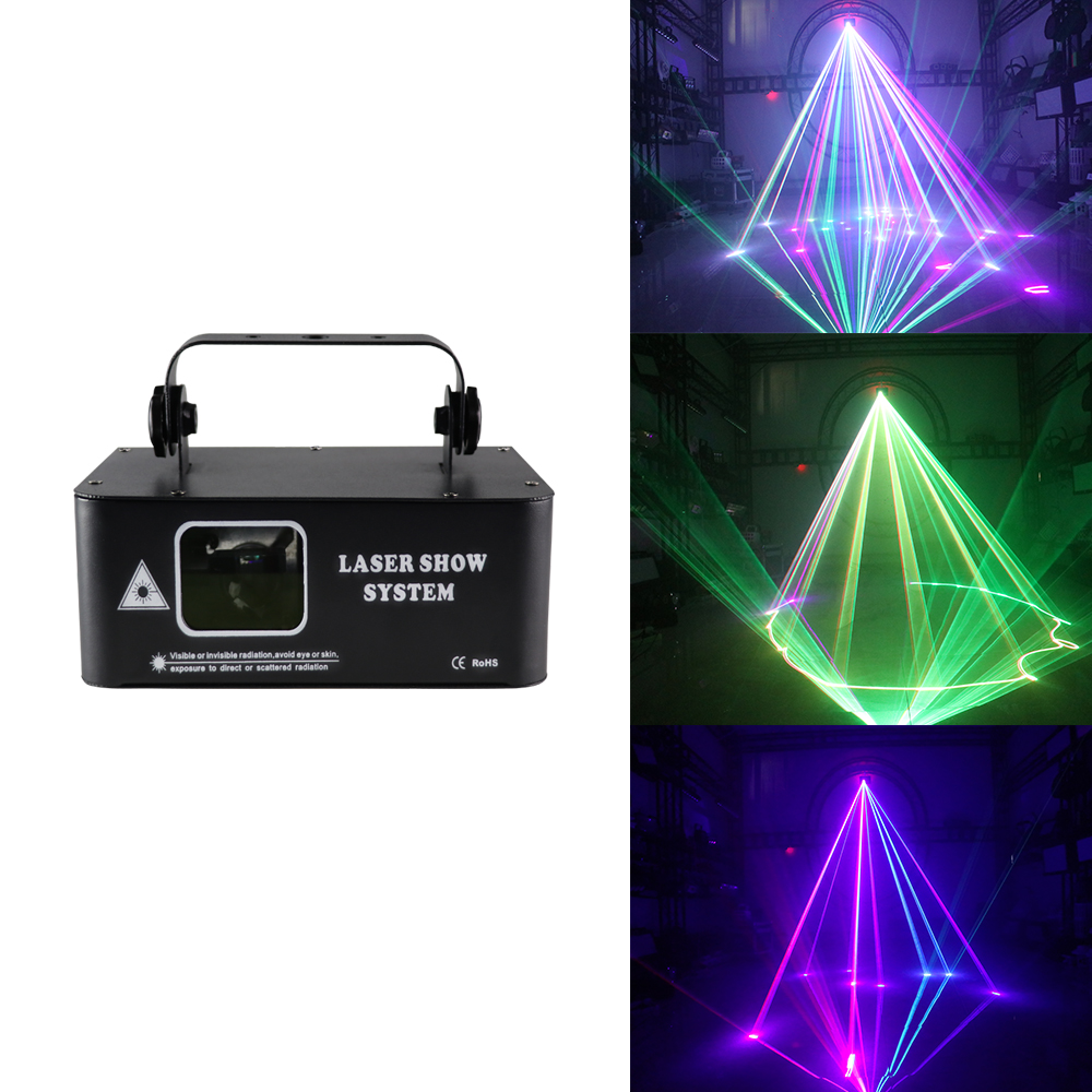 Industrial Laser Projector - 500mW Laser Light Holiday Stage Device
