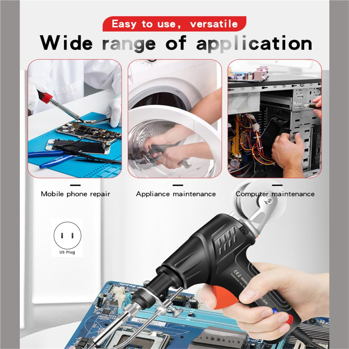 Industrial Laser Welding Iron - A002 Ayyecoeeye Internally Heated Industrial Laser-Welding