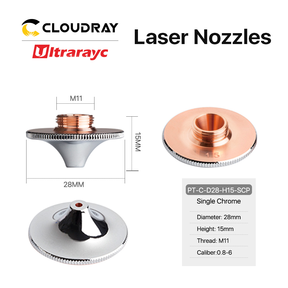 Metal Laser Cutter Head - Ultrarayc 10pcs Laser Nozzles D28 Caliber