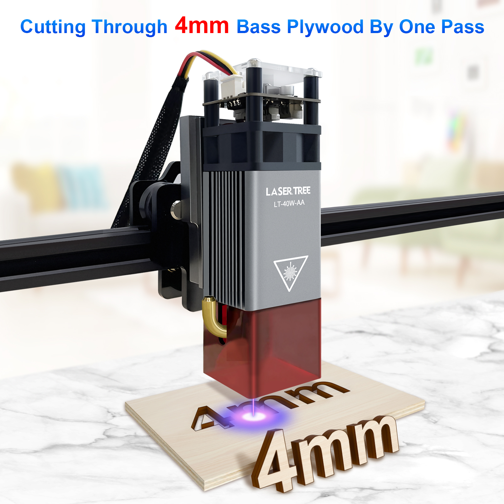 LASER TREE 5W Air Assist Metal - Metal Laser Cutter Head avaliação e preço