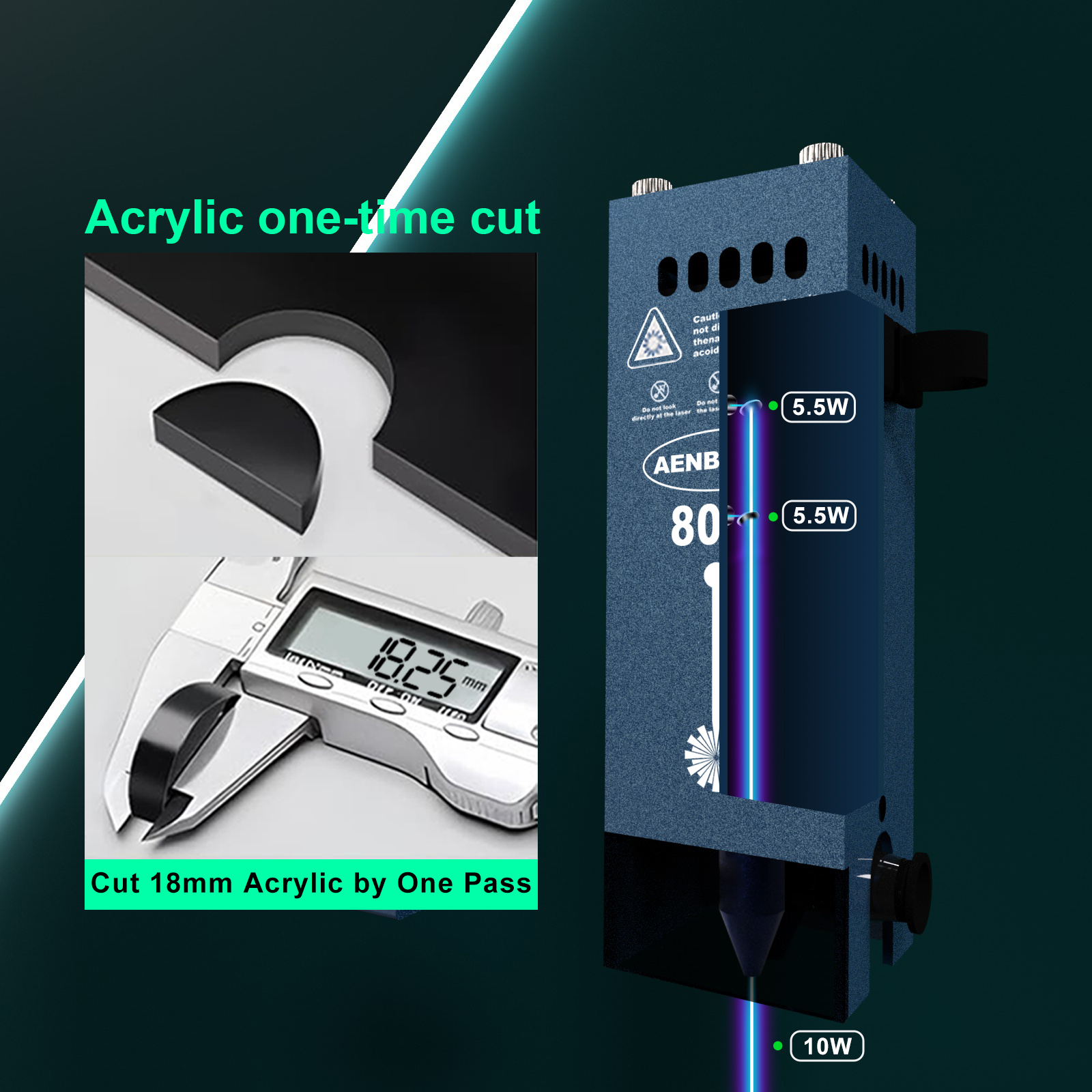 AENBUSLM 80W Laser Engraving H - Metal Laser Cutter Head avaliação e preço