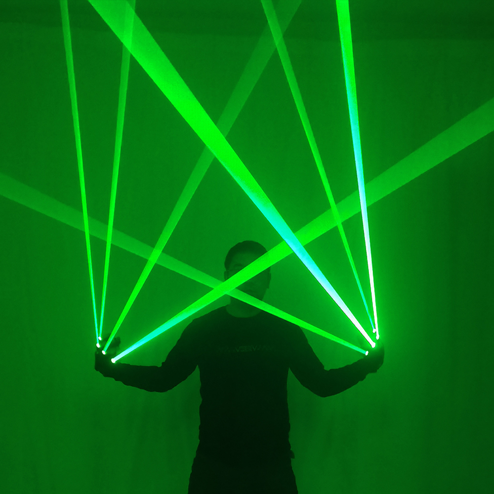 532nm Green Laser Gloves Coars - Industrial Laser Projector avaliação e preço