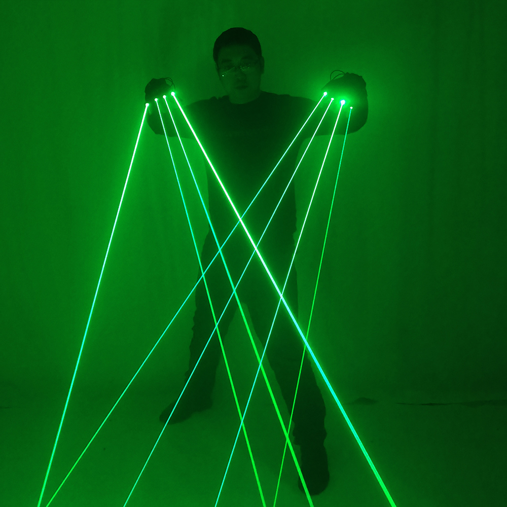 532nm Green Laser Gloves Coars - Industrial Laser Projector avaliação e preço
