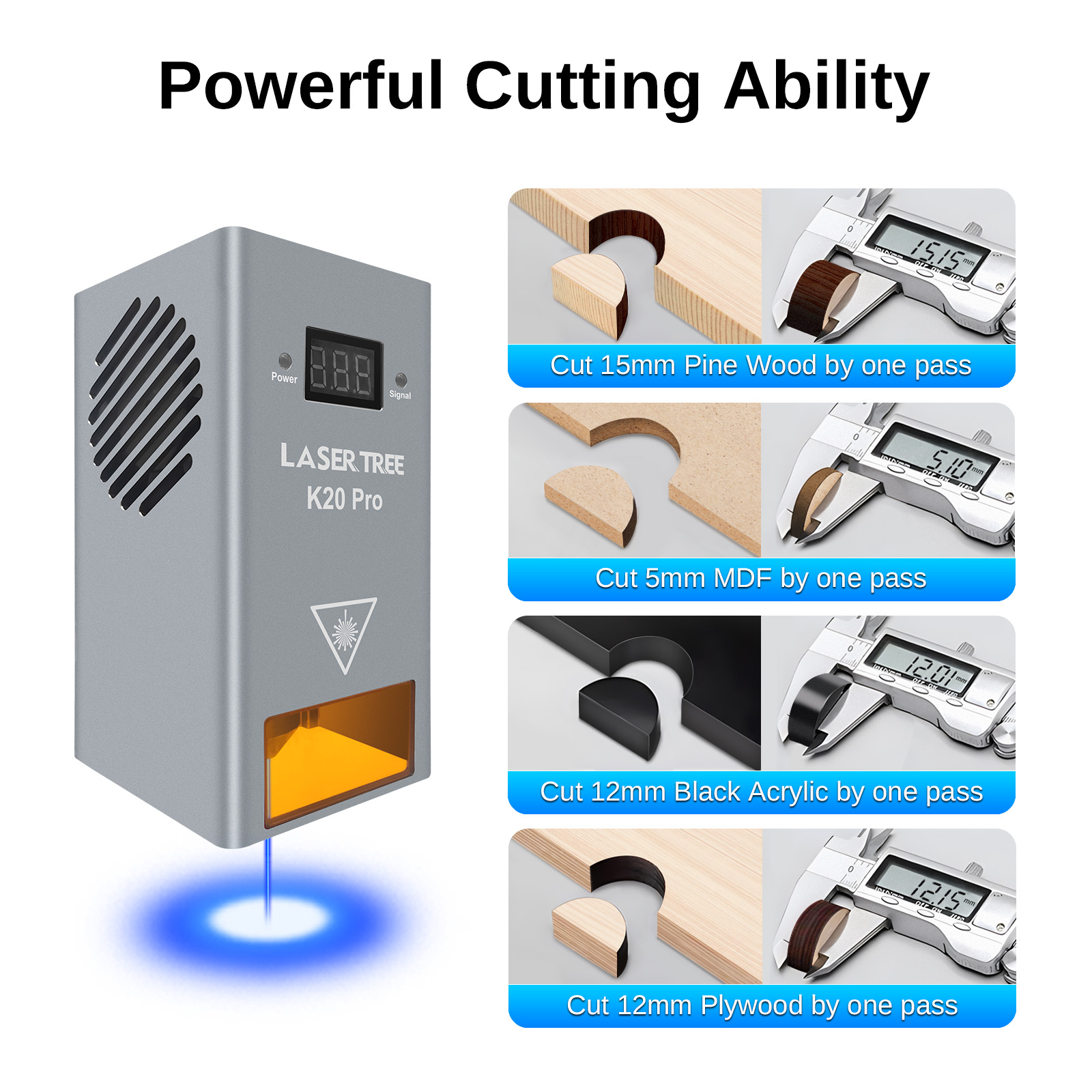 LASER TREE K20 20W Optical Pow - Fiber Laser Source 20W avaliação e preço