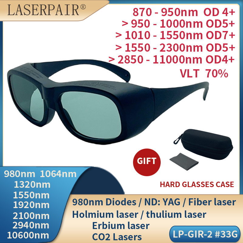 LaserPair 870-11000nm Absorbin - Industrial Laser Glasses avaliação e preço