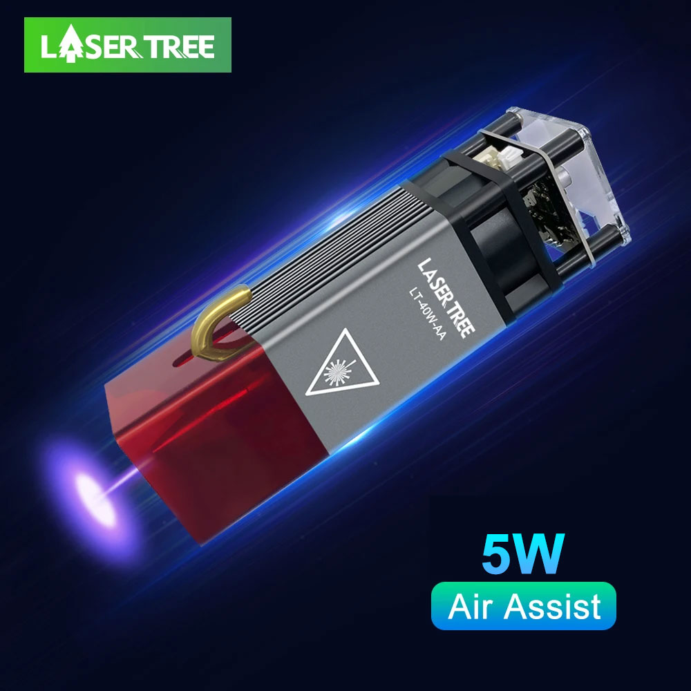 LASER TREE 5W Laser Module wit - Metal Laser Cutter Head avaliação e preço