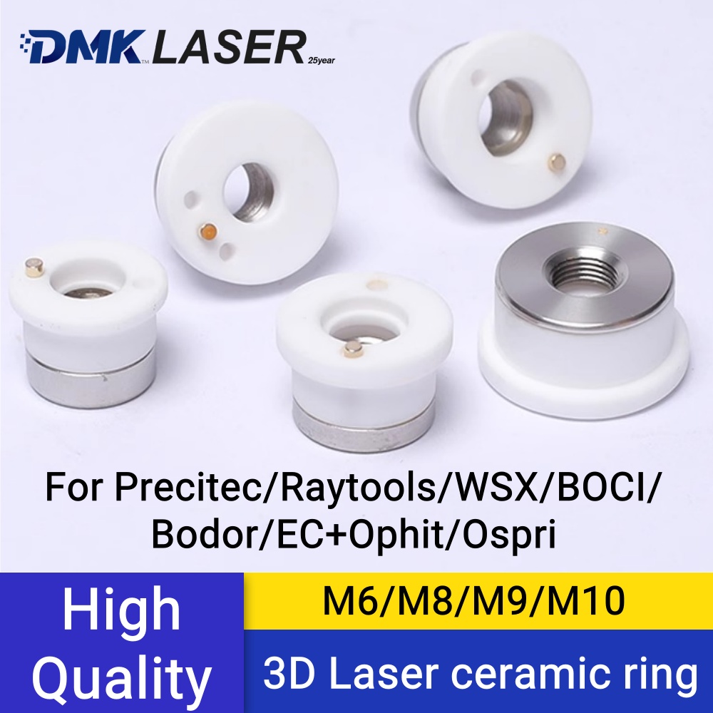 DMK 3D laser ceramic ring nozz - Metal Laser Cutter Head avaliação e preço