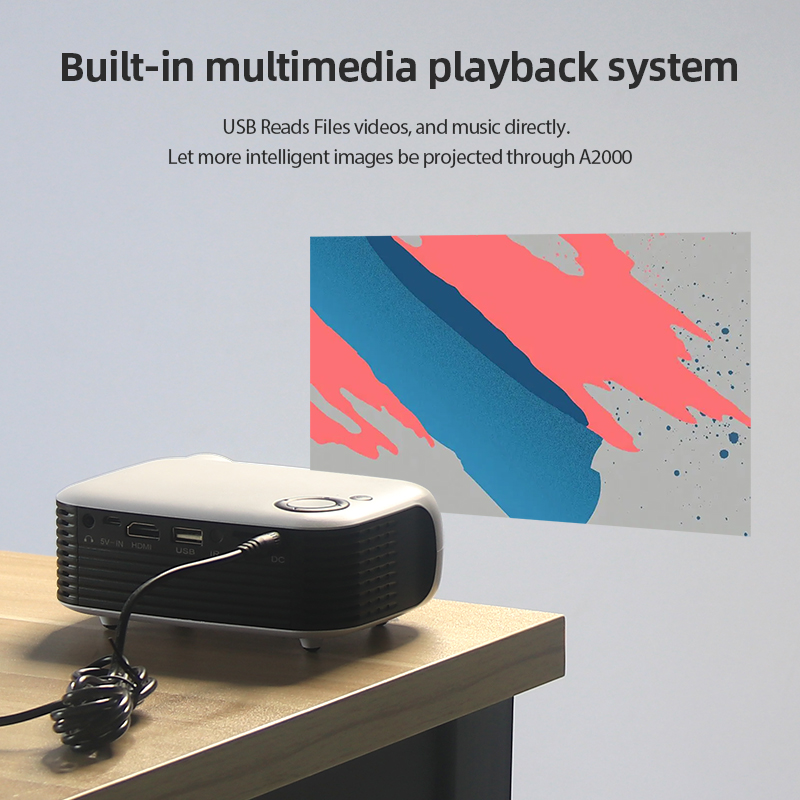 A2000 MINI Projector Portable  - Industrial Laser Projector avaliação e preço