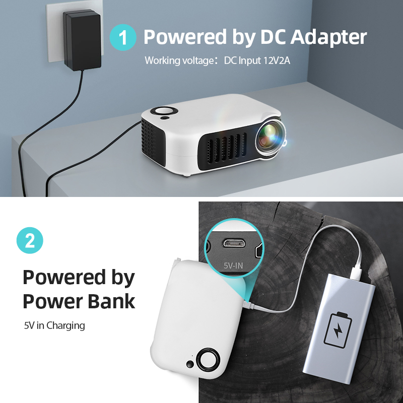 A2000 MINI Projector Portable  - Industrial Laser Projector avaliação e preço