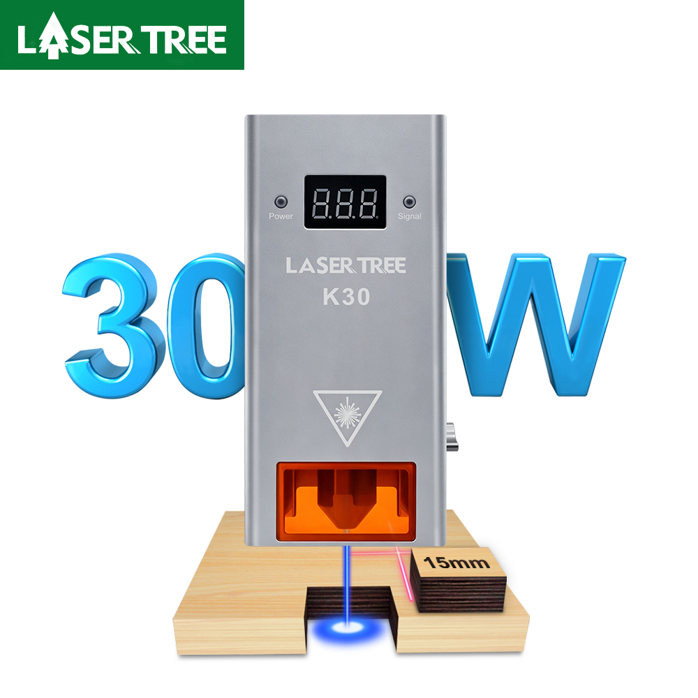 LASER TREE K30 30W Optical Pow - Metal Laser Cutter Head avaliação e preço