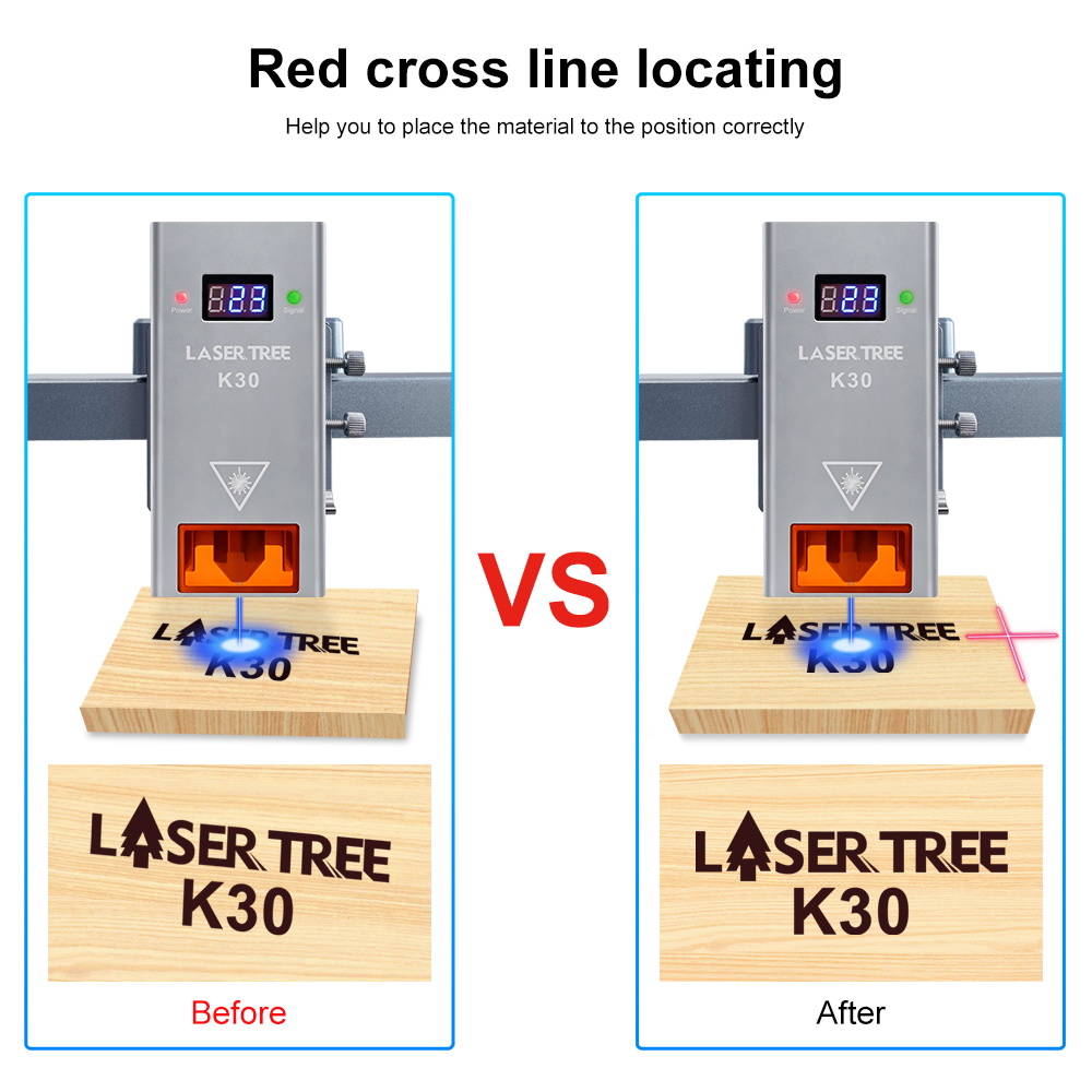 LASER TREE K30 30W Optical Pow - Metal Laser Cutter Head avaliação e preço