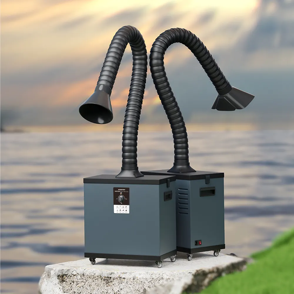 KNOKOO 200W Industrial Dust Fi - Industrial Laser Fume Extractor avaliação e preço