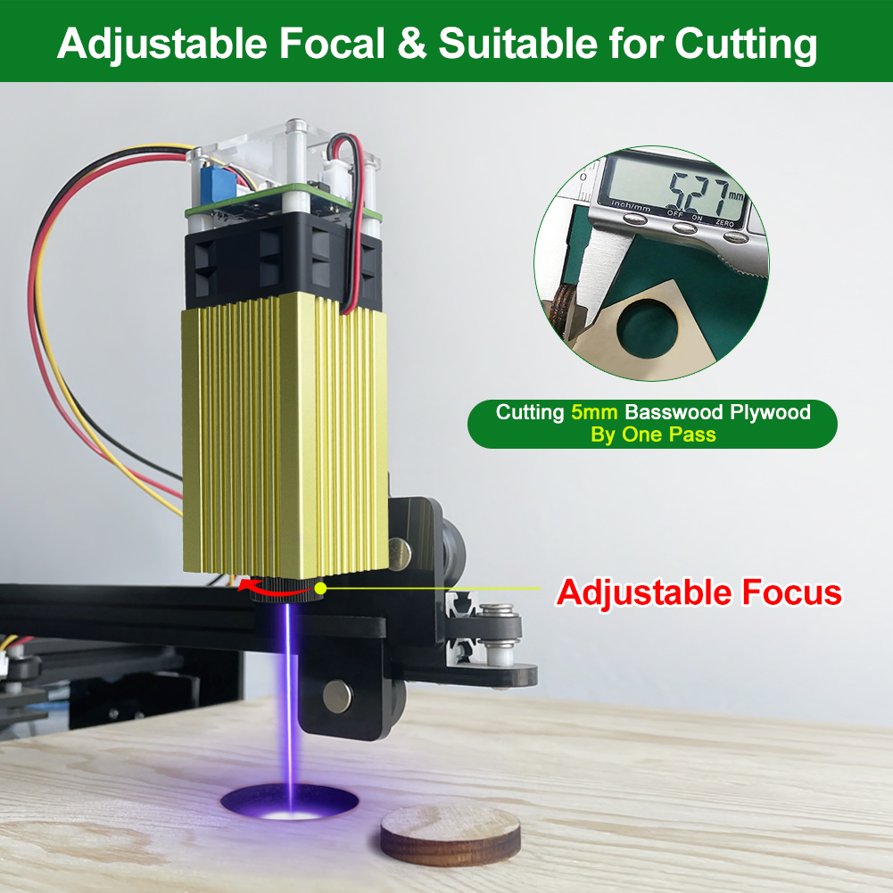 LASER TREE 4W 5W Laser Head 45 - Metal Laser Cutter Head avaliação e preço