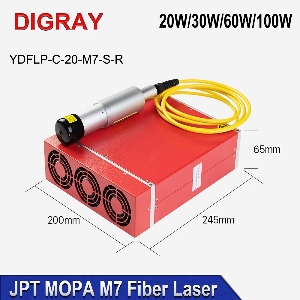 DIGRAY JPT MOPA M7 Pulse Fiber - Fiber Laser Source 20W avaliação e preço