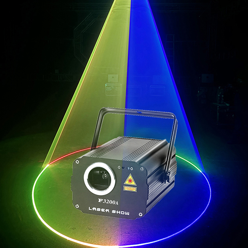 Beam Scanner RGB 3D Stage Lase - Industrial Laser Projector avaliação e preço