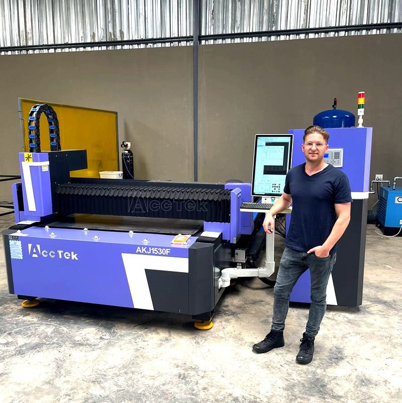 Industrial ACCTEK Factory 3000 - Industrial Laser Cutting Machine Price avaliação e preço