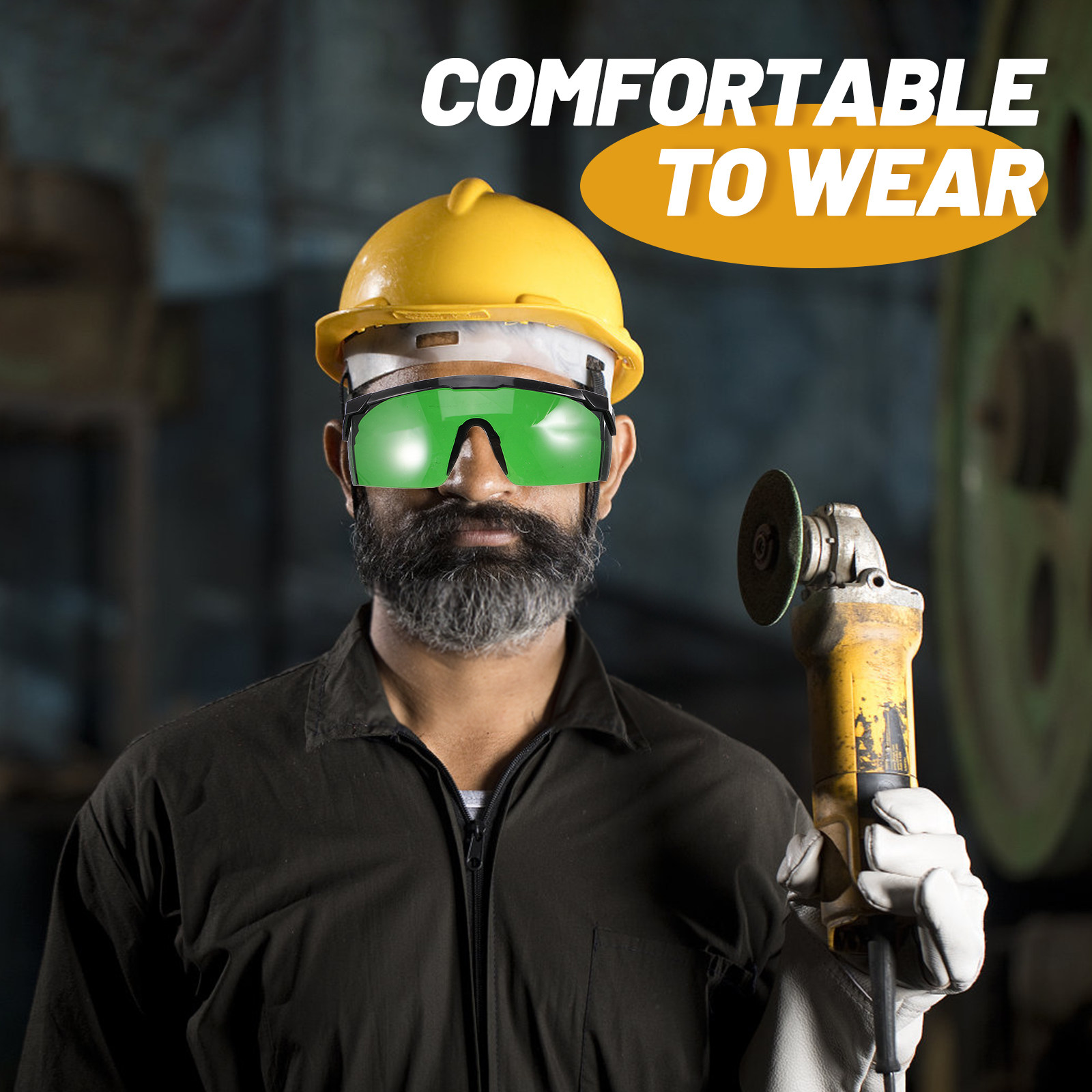 Laser Safety Goggles Black Fra - Industrial Laser Glasses avaliação e preço
