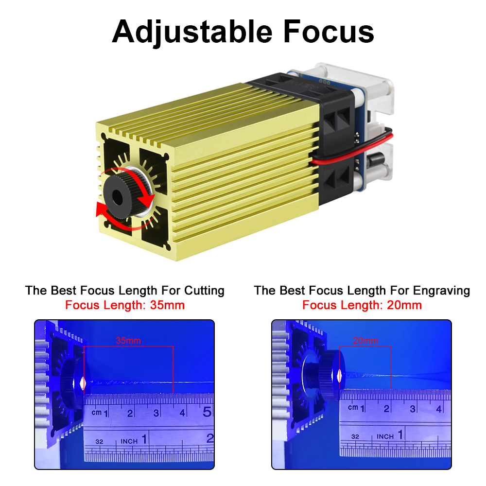 LASER TREE 4W 5W Laser Module  - Metal Laser Cutter Head avaliação e preço