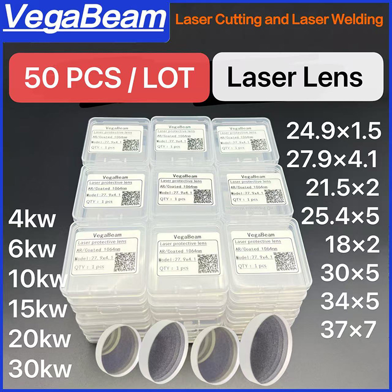 50PCS Laser Protective lens 18 - Metal Laser Cutter Head avaliação e preço