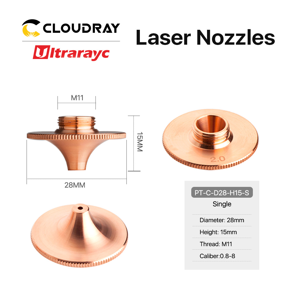 Ultrarayc 10pcs Laser Nozzles  - Metal Laser Cutter Head avaliação e preço