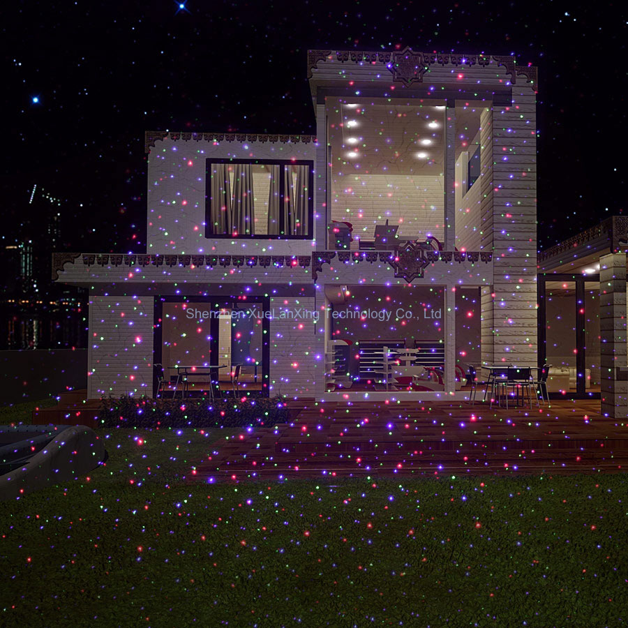 ESHINY RG/RGB Laser Garden Lig - Industrial Laser Projector avaliação e preço