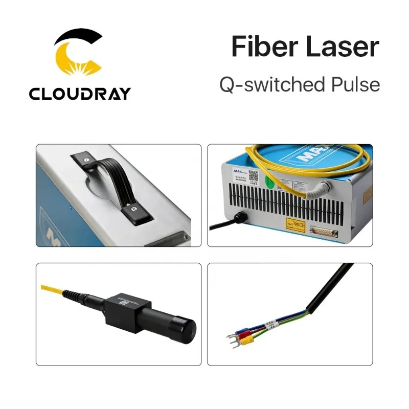 Cloudray AM43 Max 20w 30w 50w  - Fiber Laser Source 20W avaliação e preço