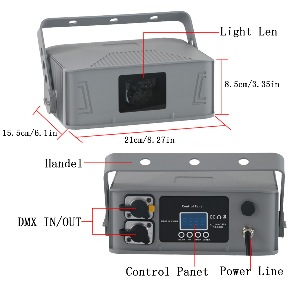 Sharelife 5W Waterproof White  - Industrial Laser Projector avaliação e preço